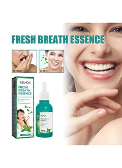 Buy Fresh Breath Essence Bad Breath Treatment for Adults, mint flavor, Dry and Bad Mouth Smell Removing Drops, Easy to Carry and Handy Fresh Breath Oil-serum, 30 ml in UAE