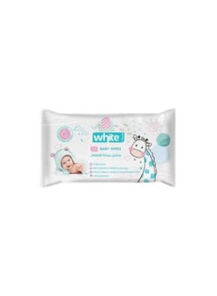 Buy 20 Pieces White Baby Wipes in Egypt