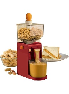 Buy Automatic Nut Grinder,Peanut Butter Maker,220V Grain Mill with Non-slip Base for Grinding Peanuts/Cashews/Hazelnuts in Saudi Arabia