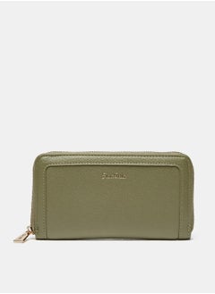 Buy Textured Zip Around Wallet in UAE