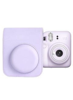 Buy Case for Fujifilm Instax Mini 12 Camera PU Leather Instant Camera Cover with Adjustable Strap Designed Cover for Fujifilm Instax Mini 12 Instant Camera Bag in UAE