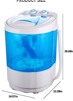 Buy Shoe Washing Machine Small Household, Portable Lazy Washing Machine, 360° Cleaning, 10 Minutes Fast Cleaning, Safe Material Does Not Hurt Shoes Blue/White in UAE