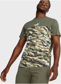 Buy Essential Block Camo T-Shirt in UAE