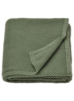 Buy Throw, Grey-Green, 130X170 Cm in Saudi Arabia