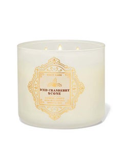 Buy Iced Cranberry Scone 3-Wick Candle in UAE