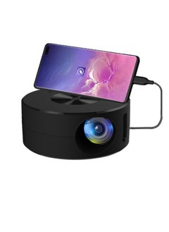 Buy Mini Projector Home Theater Media Player LED Mobile Video Cinema Wired Same Screen Projector For Iphone Android in Saudi Arabia