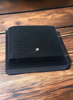 اشتري محفظة جلدية سوداء مؤمّنة بتقنية RFID - أنيقة، منظّمة، ومانعة للتقنيات السرقة الرقمية في مصر