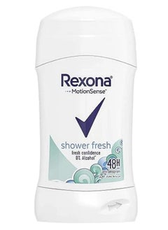 Buy Rexona Women Stick Anti-Perspirant Shower Fresh White 40grams in UAE