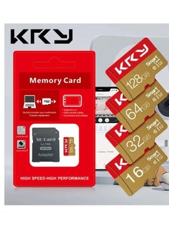 Buy Micro U3 Memory Card 64GB SD Card SD/TF Flash Card 64GB U3 Memory Card for Phone in Saudi Arabia