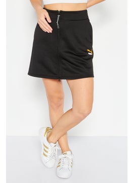 اشتري Women Sportswear Fit Training Skirt, Black في الامارات