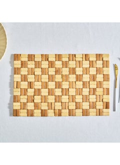 اشتري Woodland Bamboo Tile Placemat 30 x 45 cm في السعودية