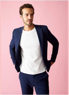 Buy Slim Fit Blazer Jacket in UAE