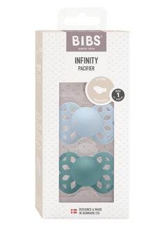 اشتري BIBS Pacifier Infinity Anatomical Pack of 2 في مصر