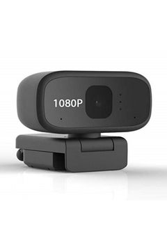 Buy 1080P Full HD Webcam with Microphone, Plug-and-Play USB 2.0 Camera for PC and Laptop Video Calls in Saudi Arabia