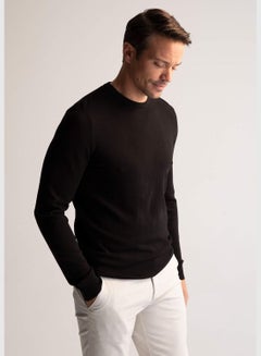 Buy Man Regular Fit Tricot Pullover in UAE