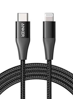 اشتري PowerLine + II USB-C To Lightning Cable Black في السعودية