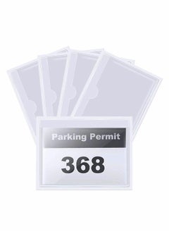 Buy Car Permit Holder, Windscreen Card Holder Parking Permit Holders Clear Ticket Holder in UAE