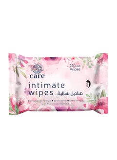 اشتري Care intimate 25 wipes في الامارات