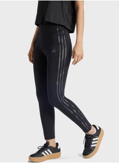 Buy Essentail 3 Stripe Camo Print 7/8 Leggings in UAE