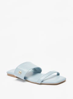 Buy Solid Slip-On Sandals in UAE