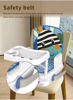 Buy Baby Booster Seat For Foldable  Dining Table With Music and Storage Box in UAE