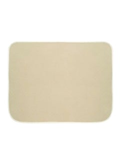 Buy Microfiber InterDry Bath Mat Beige 24 x 18 Inch 16210 in Saudi Arabia