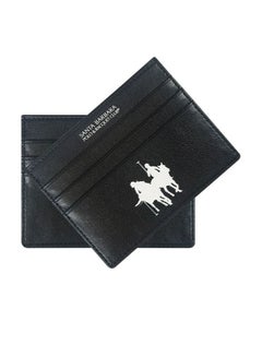 اشتري Umbra Series Leather Multiple Portable Business Men Wallet - Wallet Card Holder - Credit Card Holder - Cash Holder Wallet - Stylish and Functional - Black في الامارات
