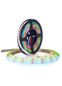 Buy LED Strip Lights, 5M USB LED Light Strip, Waterproof IP65 RGB LED Strip Lights Colour Changing with Remote for TV, Bedroom, Door & Diwali Decoration in UAE