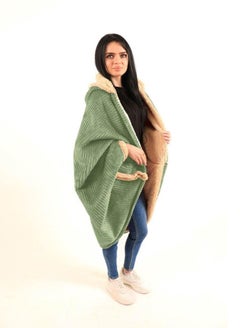 Buy Fashion Women Winter Fur Sweater Shawl in Saudi Arabia