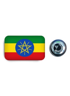 Buy Ethiopia Flag Magnetic Badge in UAE