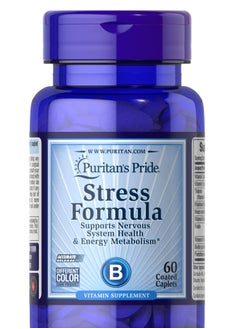 Buy Puritan's Pride Stress Formula 60 coated caplets in UAE