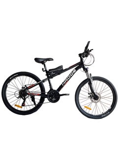 اشتري Steer Aluminum Frame 21-Speed Front Assistant Bike, 24-Inch Size,Black&Red في مصر