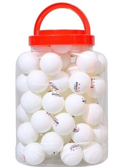Buy 60pcs 3-star 40mm Olympic Table Tennis Balls Table Tennis Balls for Competition and Training White in UAE