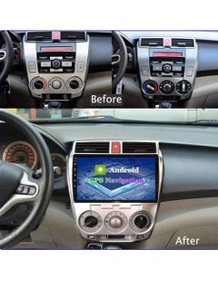 Buy Android Screen for Honda City 2008-2014 Octa Core 2GB Ram 32 GB Rom Support Apple Car Play - Android Auto Wireless in UAE