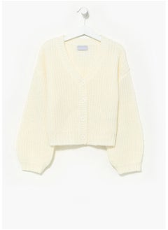 اشتري Girls Button Front Cardigan في مصر