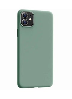 Buy Real Silicone Phone Case (For iPhone 11) Green in Egypt