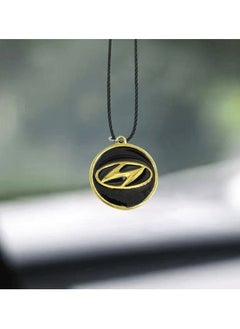 Buy HYUNDAl Logo Car Emblem Car Mirror Hanging Pendant Metal Mini Car Decoration Chain With HYUNDAl Logo 1 Pcs in Saudi Arabia