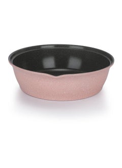 Buy Granite Oven Tray 26 cm-Pink in Egypt