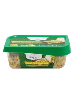 Buy Premium Halwa Pistachio 6 Pack Full of Nutritions, Properly Cooked With Sesame Seeds, Satisfying & Delicious Halwa Box, Perfect Texture & Taste Of Sugar Free Halwa (800G) in UAE