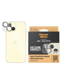 اشتري PanzerGlass™ PicturePerfect Camera Lens Protector for Apple iPhone 15 | 15 Plus - Protect, Preserve, and Capture Unforgettable Moments في الامارات