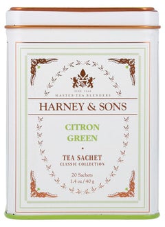 اشتري Classic Collection Citron Green Tea 20 Sachets 1.4 oz (40 g) في الامارات