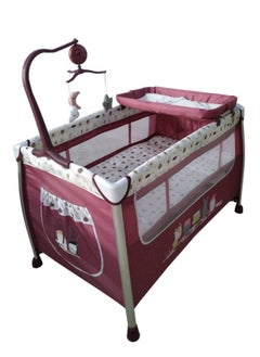 Buy Baby Playpen Two Layers With Toys 27-920AP in Saudi Arabia