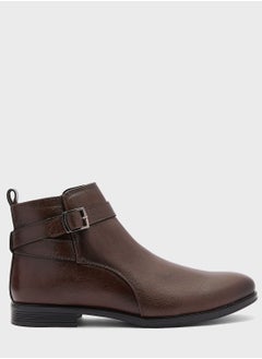 Buy Belt Details Chelsea Boots in Saudi Arabia