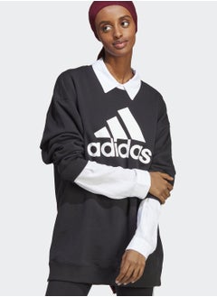 Buy Essentials Big Logo Oversized French Terry Sweatshirt in Saudi Arabia