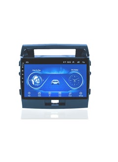 Buy ROYAL -  TOYOTA Land Cruiser 10-inch 2+32GB Model 2007-2015 Android Satnav Radio Car Audio System BLACK (L456A) in UAE