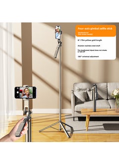 Buy Anti-Shake Selfie Stick with Bluetooth  Tripod M58 noble black [hand-held head 1.75 m]] in Saudi Arabia