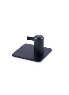 Buy Tanner Self Adhesive Wall Hook 4.5X4.5X3.1cm - Black in UAE