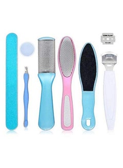 اشتري Pedicure Tools For Feet Pedicure Kitfoot Scrubber For Dead Skin Callus Remover Foot Scraper Foot File Pitchfork Filer For Nail Repair Tool في الامارات