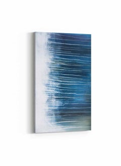 Buy Framed Canvas Wall Art Stretched Over Wooden Frame, Going Deep Abstract Painting, For Home, Living Room, Office Decor in Saudi Arabia