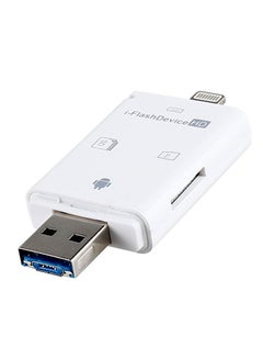 Buy OTG 3 in 1 SD USB Memory Card Reader Adapter in Saudi Arabia